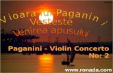 Apusuri Cu La Campanella De Paganini