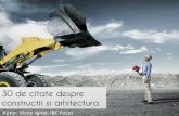 30 de citate despre constructii si arhitectura
