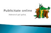 Publicitate Online - Adevarul gol golut