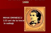 Omagiu lui Mihai Eminescu la 123 ani de la trecerea în nefiinţă