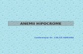 Anemii Hipocrome Pt