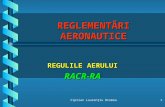 Reglementari Aeronautice Regulile Aerului
