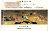 Origen - Comentariu la Evanghelia dupa Ioan