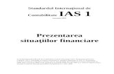 IAS Standardul International de ate IAS 1