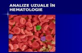 Analize Uzuale in Hematologie