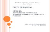Curs 10 Forward &Futures piete de capital