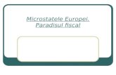 Microstatele Europei .Paradisuri Fiscale
