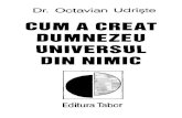Cum A Creat Dumnezeu Universul Din Nimic - Octavian Udriste