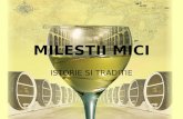 Milestii Mici - Promovarea vinurilor de colectie
