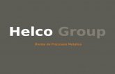 Prezentare Helco Productie - Prelucrare metalica