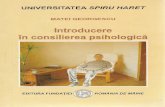 (Psiho) - Georgescu Matei - Introduce Re in Consilierea Psihologica