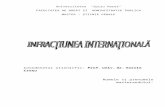 referat Drept International Penal- Infractiunea International A