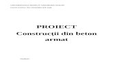 Proiect Beton an IV