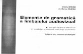Elemente de Gramatic a a Limbajului Audiovizual