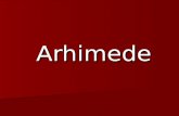Arhimede şi aplicatii
