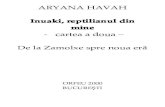 Aryana Havah - Inuaki, reptilianul din mine Cartea a doua De la Zamolxe spre noua era