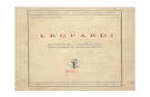 Leopardi Biografie,Traduceri,Bibliografie Romaneasca
