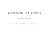 Leonce Si Lena de Georg Buchner