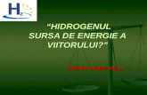 Hidrogenul - Sursa de Energie a Viitorului