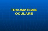 Oftalmologie - TRAUMATISME OCULARE, USMF 2010