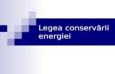 Legea conservării energiei