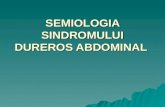 Semiologia Sindromului Dureros Abdominal Curs 3