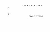 Studiu de caz I Latinitate si dacism