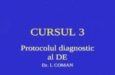 1. Protocolul diagnostic DE