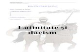 studiu de caz- latinitate si dacism