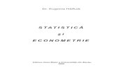 Statistica si Econometrie - Harja Eugenia 2009