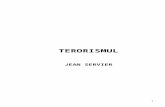 Terorismul - Jean Servier