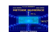 Metode Numerice (Corneliu Brebente, Sorin Mitran, Silviu ed Tehnica]