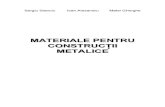 Materiale Pentru Constructii Metalice