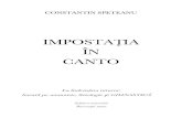 Constant In Speteanu - a in Canto