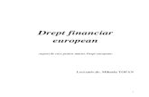 48415419 Drept Financiar European Pt MASTER de EUROPEAN