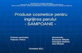 Produse Cosmetice Pentru Ingrijirea Parului - Sampoane