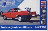 Manual de utilizare Dacia Papuc Diesel 1.9 DoubleCab