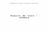 Raport de Tara - Spania