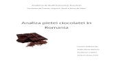 Analiza Pietei Ciocolatei in Romania