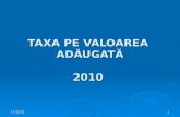 TVA-PREZENTARE PE 2010