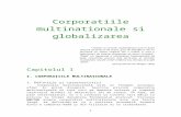 Corporatiile Multi Nation Ale Si Globalizarea