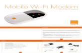 Mobile Wi-Fi Modem Huawei E5832