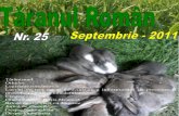 Revista Taranul Roman - Septembrie 2011