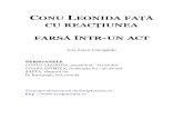 I.L. Caragiale - Conu Leonida Fata Cu Reactiunea