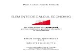 Elemente de Calcul Economic-Cohal Daniela Mihaela