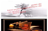 Urari pentru dascali 2011-2012