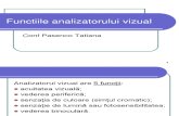 Pasenco - Functiile Analizatorului Vizual
