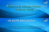 Proiect Fizica - Reflexie Si Refractie-Gr 1[1]