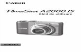Manual PoweShot A2000 Is