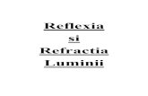 Reflexia Si Refractia Luminii